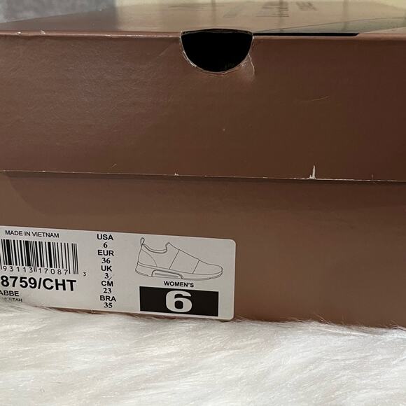 NEW Mark Nason x Skechers Modern Jogger Cheetah Mesh Knit Slip-on Sneakers NIB 6 - Picture 13 of 16